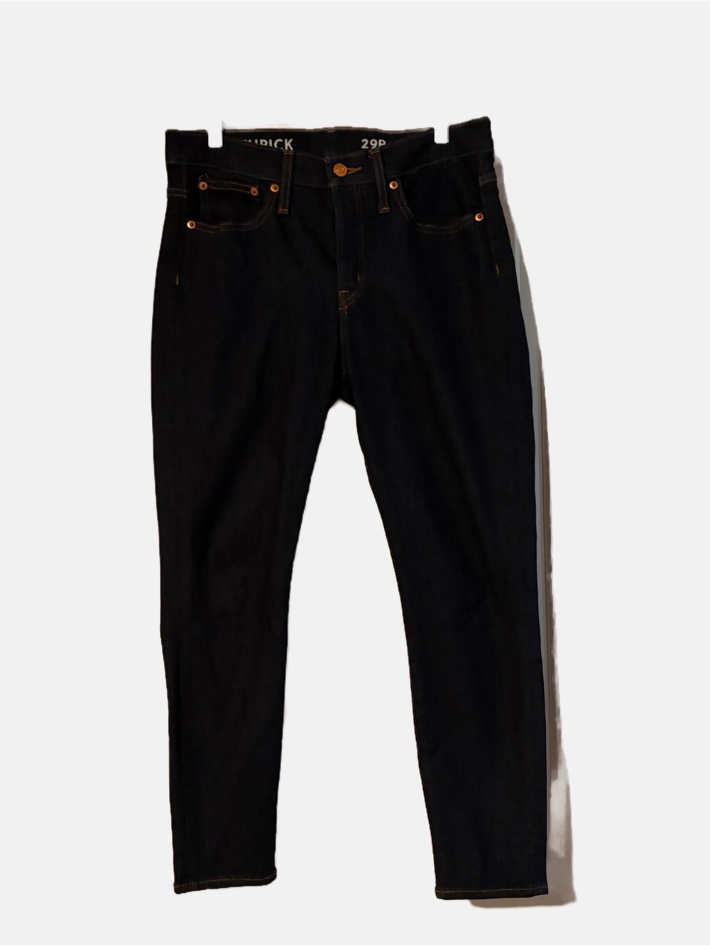 J. Crew Toothpick Skinny Mid-Rise Dark Blue/Indigo Women’s Jeans 29P